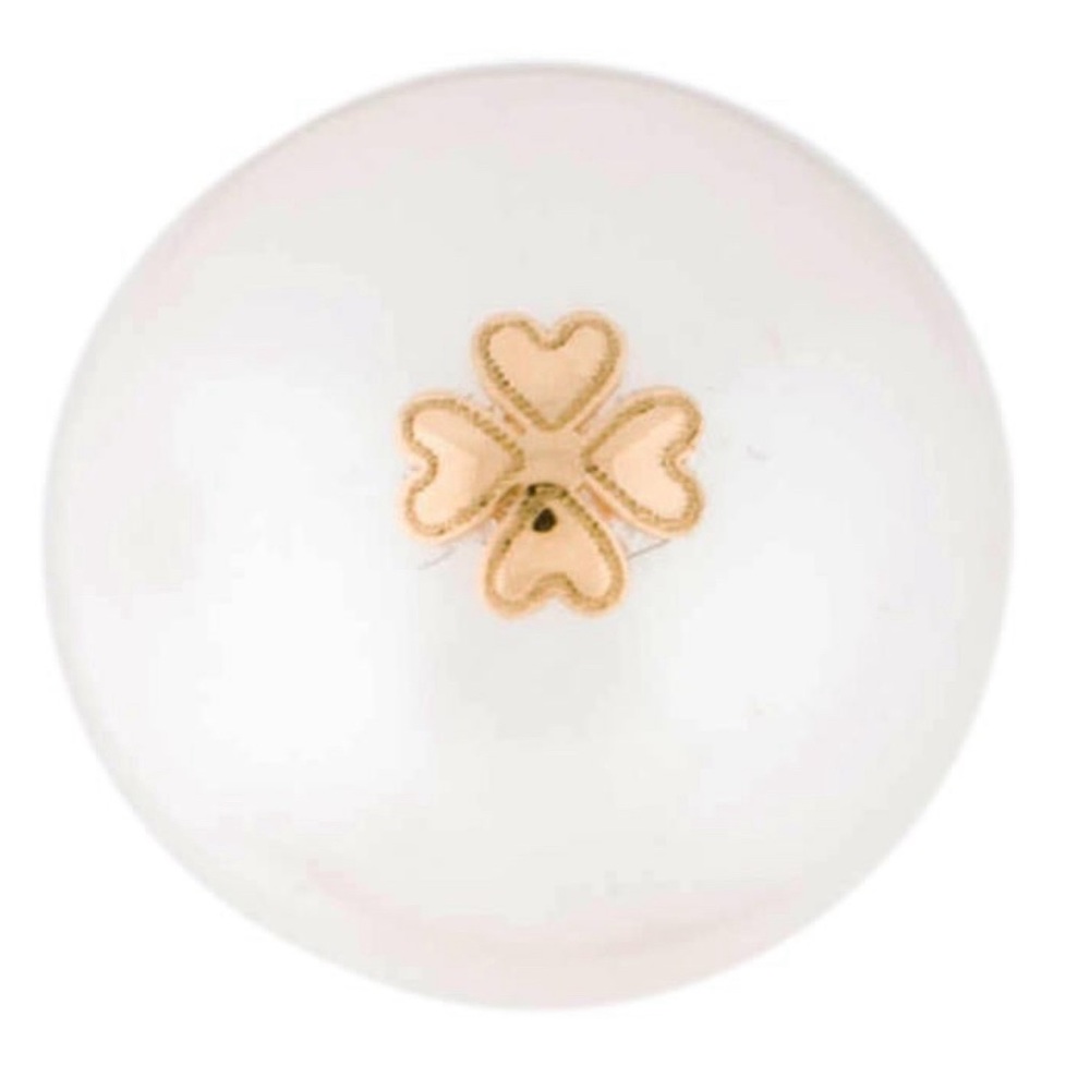 Vintage 18K 12mm Cultured Pearl studs ! - Picture 11 of 11